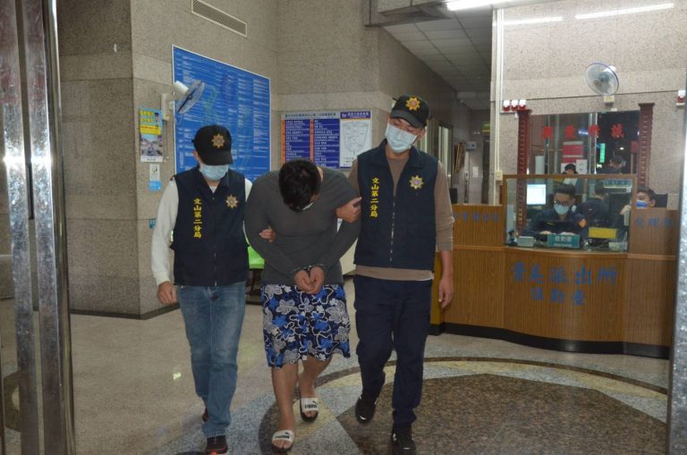 圖片說明：警方於11月3日拘提張嫌(年約34歲)到案。（記者葉鈞宇翻攝）