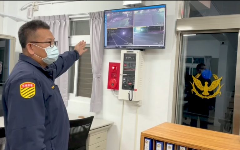 圖片說明：金山警分局追求達到「塞車警察會知道；塞車會有警察到」的目標。（記者戴昱弘翻攝）