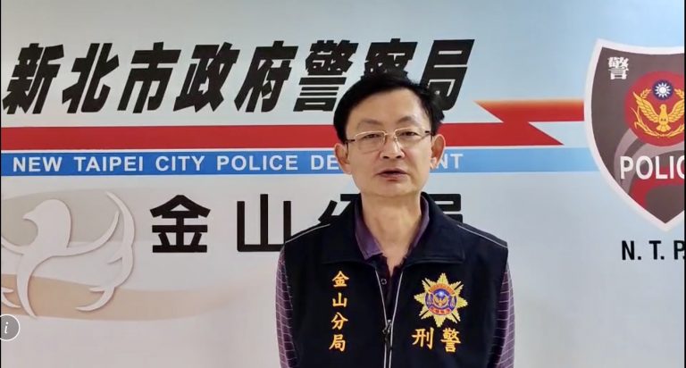 圖片說明：受訪人為偵查隊副隊長黃松吉。（記者馬治薇翻攝）