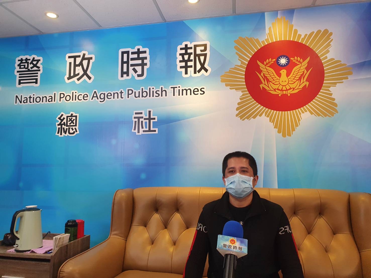 圖片說明：賴先生強調，染疫過程其實就像經歷一場流感，完全沒甚麼可怕！大家一起加油。（記者林鈞澤攝）