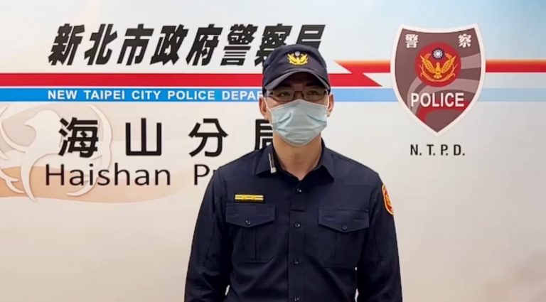 圖片說明：文聖所所長利建德說明畫面。 (記者徐歆媛翻攝)