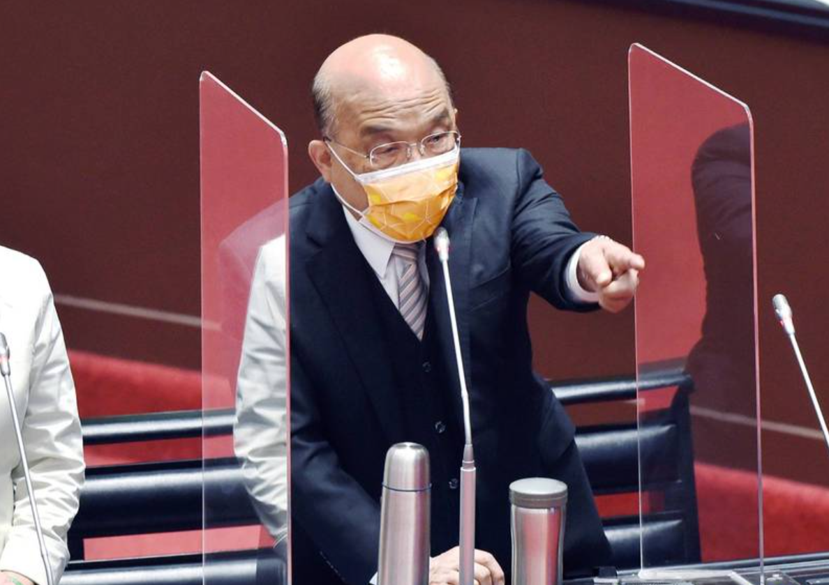 圖片說明：針對國民黨立委蔣萬安要求敢不敢承諾1年內不大停電？行政院長蘇貞昌反批蔣萬安，「你祖父承諾反攻大陸」。（圖/翻攝自網路資料）