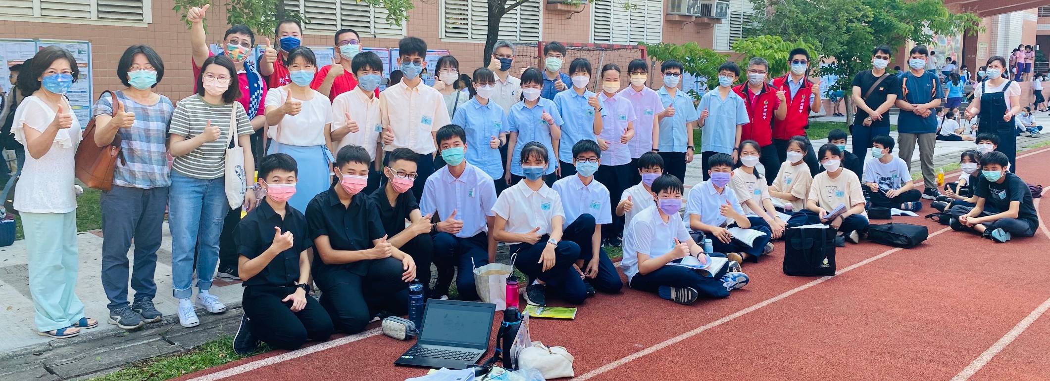 圖片說明:北興國中獲得嘉義市第40屆國民中小學科學展覽會國中團體組第一名。(記者劉治強攝)
