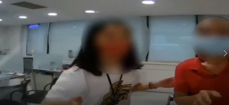 圖片說明：板橋警日前接獲中國信託來電報案，發現是詐騙集團立即勸阻不要匯款。(記者葉鈞宇翻攝)