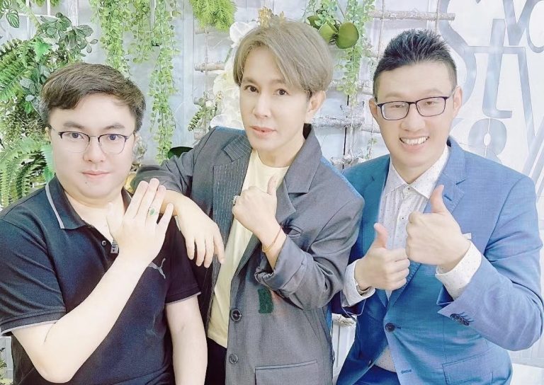 圖片說明: 羅彦喆所長、梵緯老師、李悅弘所長大力支持企業數位轉型。(記者張依維翻攝)