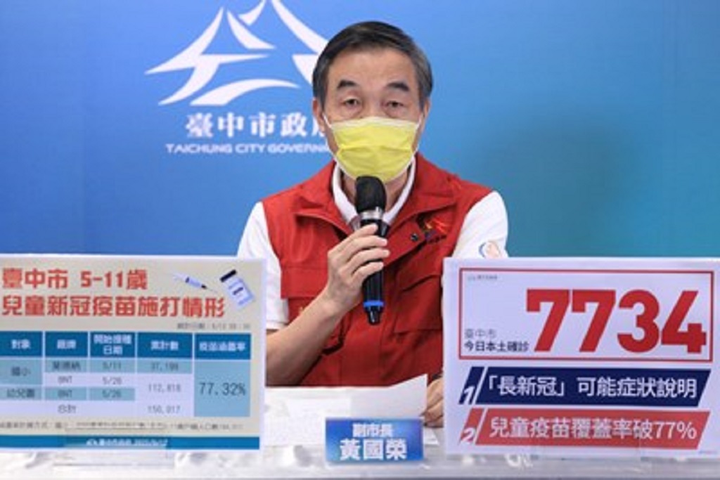 圖片說明:台中市因應長新冠後遺症,說明啟動台中榮民總醫院等15家醫院康復者整合門診情形。(記者謝榮浤翻攝)