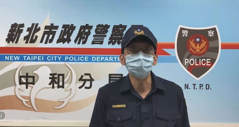 圖片說明：員山所所長許勝凱說明案情。（記者徐煜勝翻攝）