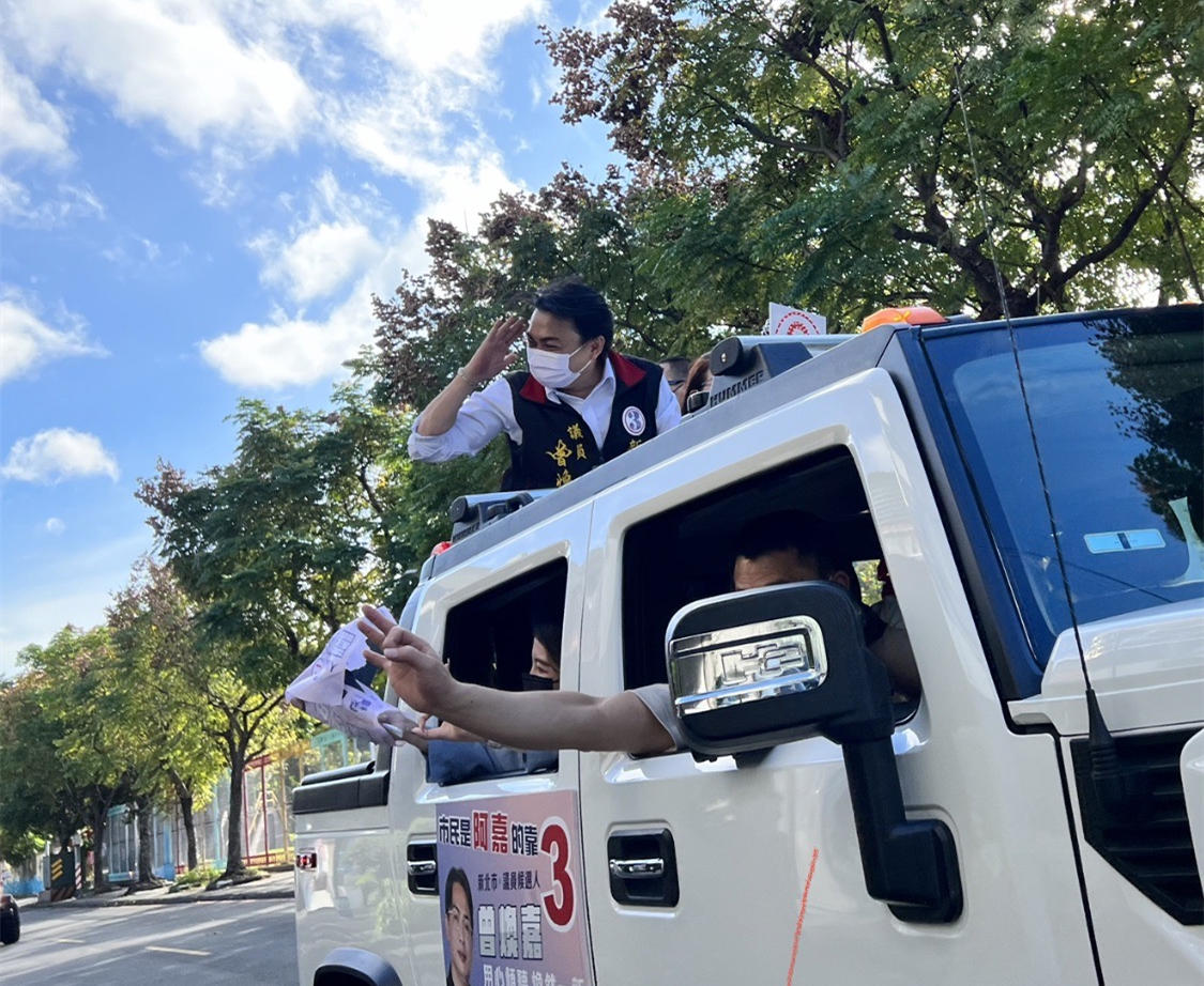 圖片說明:曾煥嘉備受肯定的服務希望能延續。(圖/曾煥嘉競辦提供)