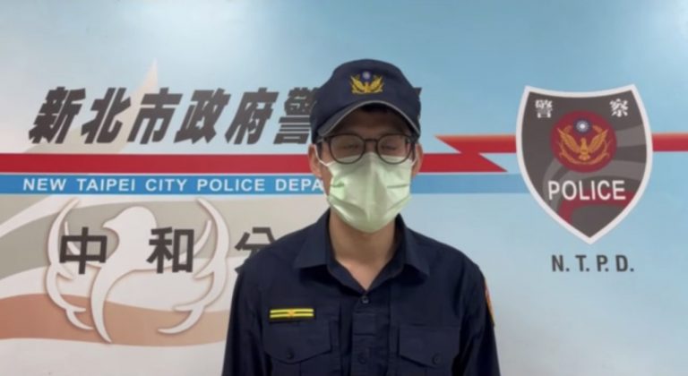 圖片說明:安平所所長蔡明璋說明案情。(記者徐煜勝翻攝)