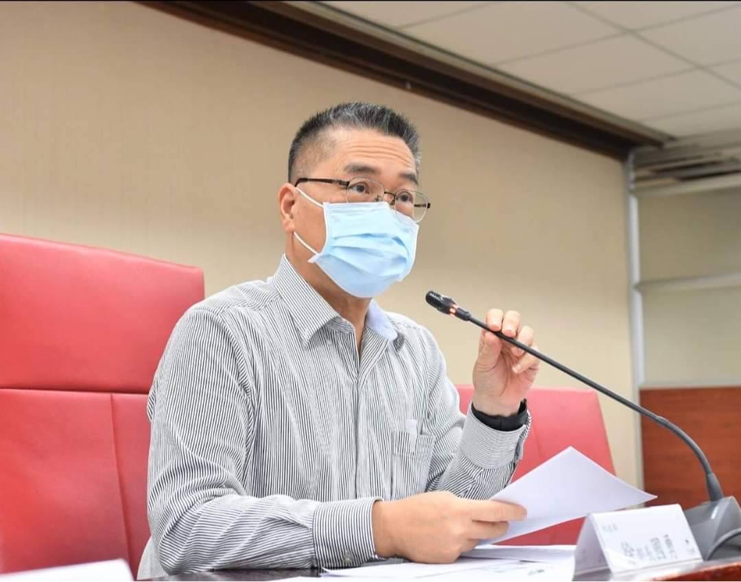 圖片說明：徐國勇表示，請大家不需要看圖說故事做無謂的聯想。（記者吳萍翻攝）   