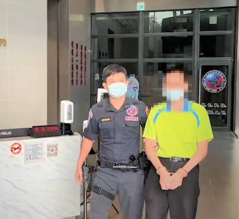 圖片說明：北巿刑大逮捕連續竊盜犯嫌。（記者吳萍翻攝）