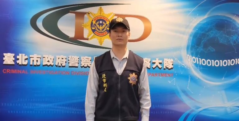 科偵隊隊長鄭國隆呼籲,民眾使用網路社群或通訊軟體時應小心,以免個資外洩。(記者徐煜勝翻攝)