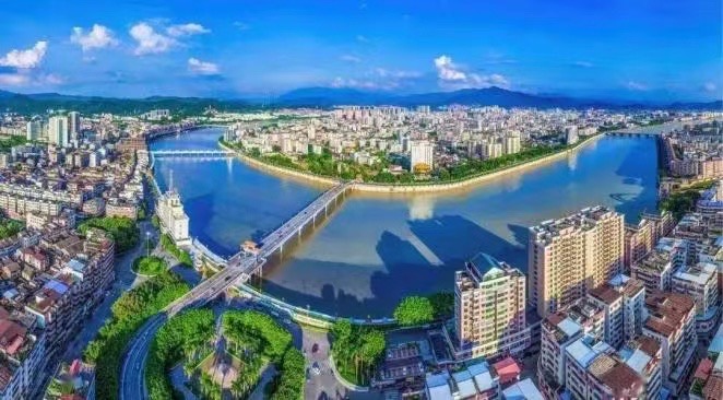 梅州一江兩岸風景(圖/網路)