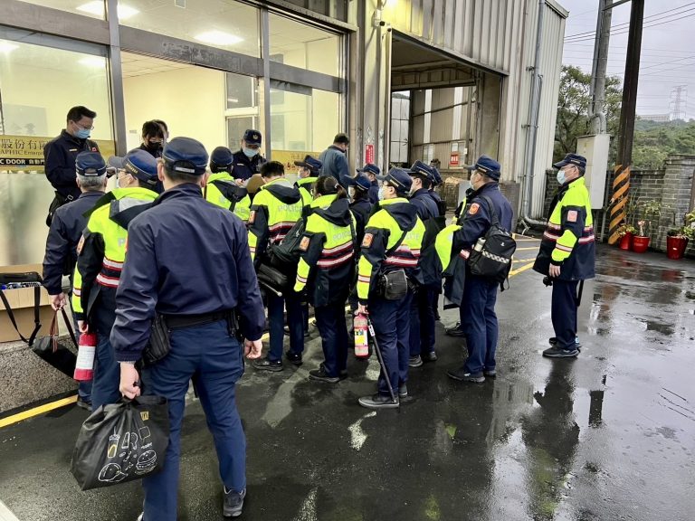 臺北市保安警察大隊規劃縝密安全維護計畫，務必做到維安滴水不漏。(記者宋紹誠翻攝)