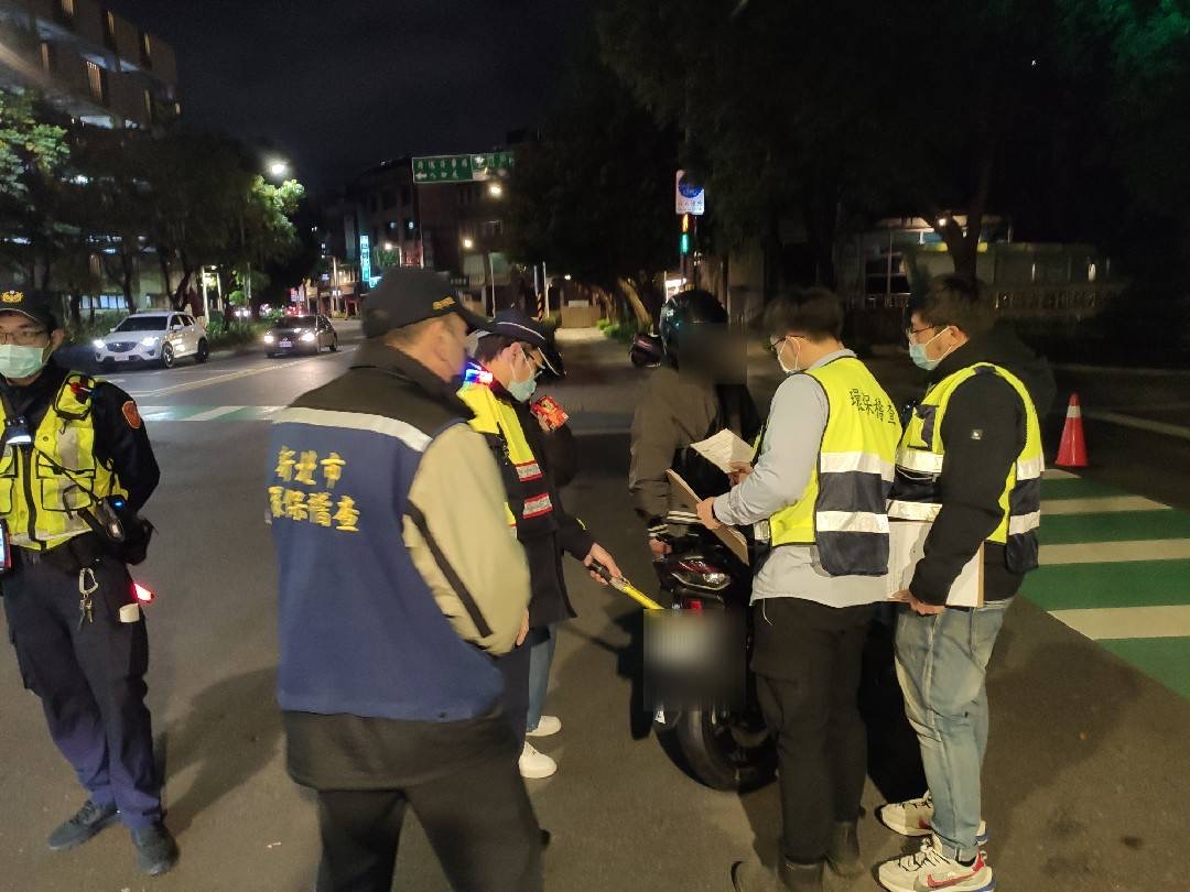 年底規劃執行「環監警聯合稽查」專案勤務。（記者戴昱弘翻攝）
