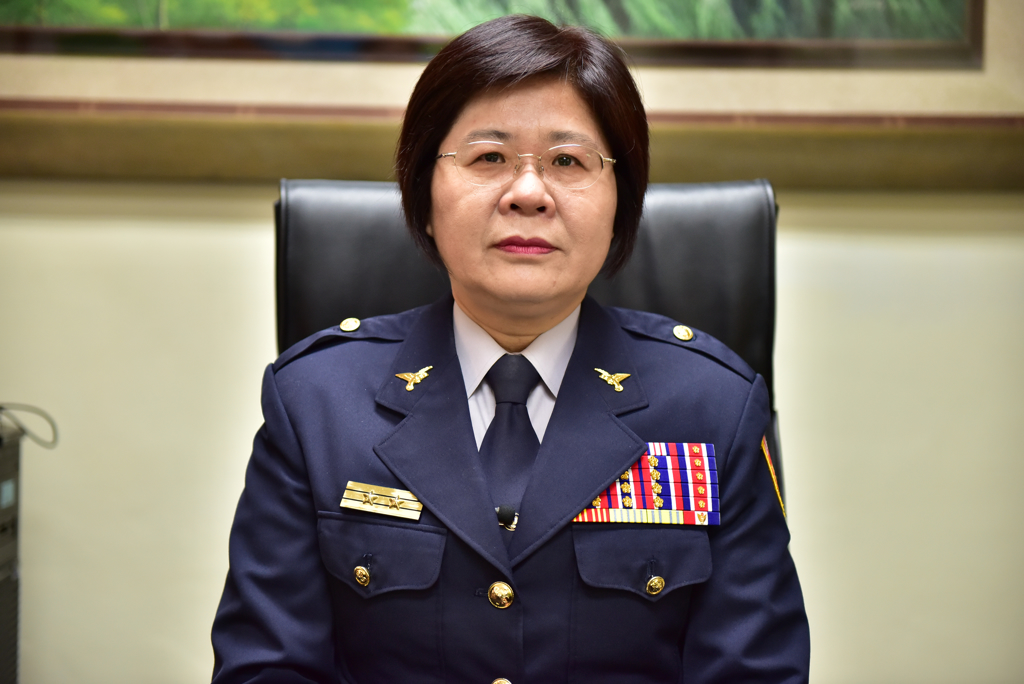 新任航警局長廖美鈴是史上官階最高女警官第一人。(圖/翻攝自網路資料)