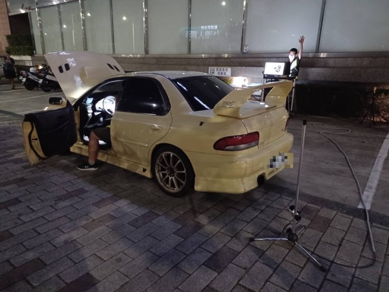 中市警五分局運用各項措施強力執法噪音取締,要遏止噪音還寧靜於民。(圖/記者謝榮浤翻攝)