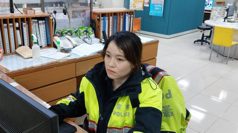 員警陳于書為柔道黑帶三段高手，獲獎無數。（記者宋紹誠翻攝）