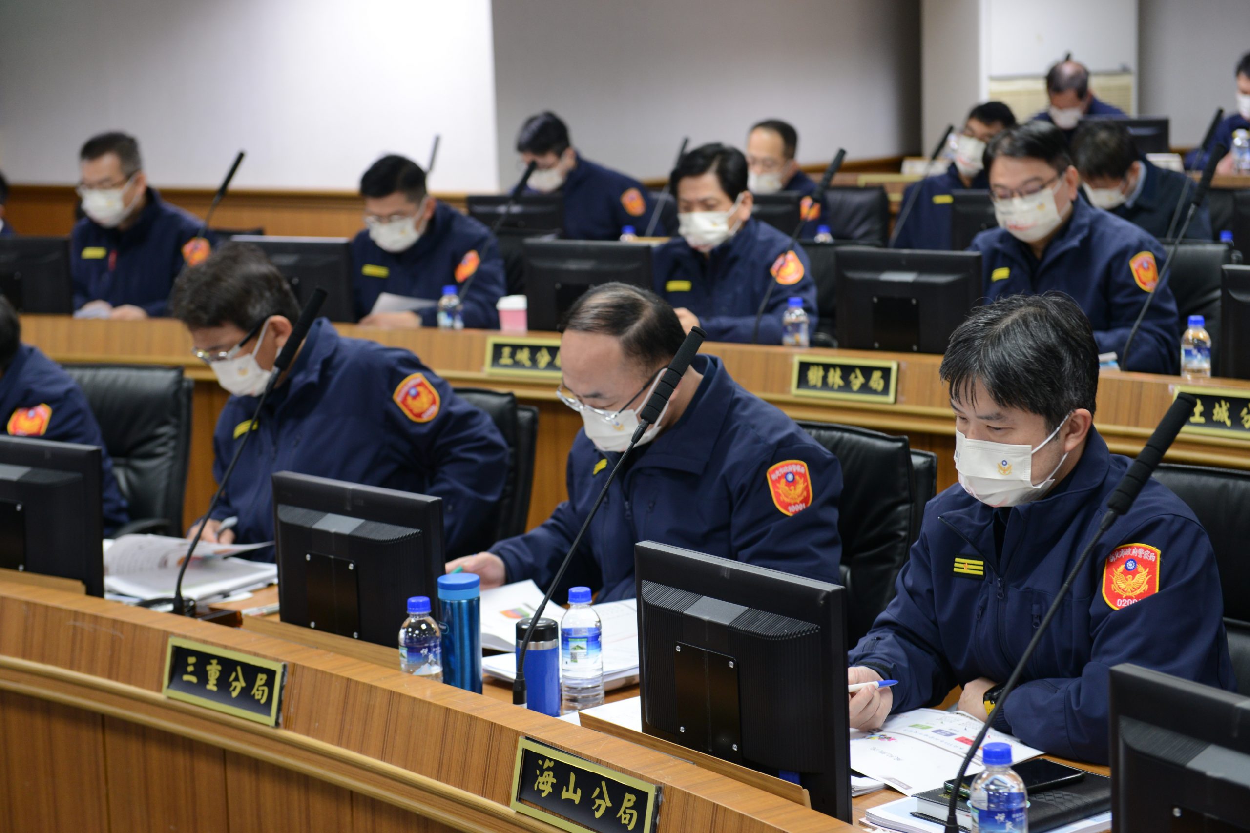 警政署長黃明昭要求警紀警辧,各級督察人員全力維護警察風紀。(記者楊國域翻攝)