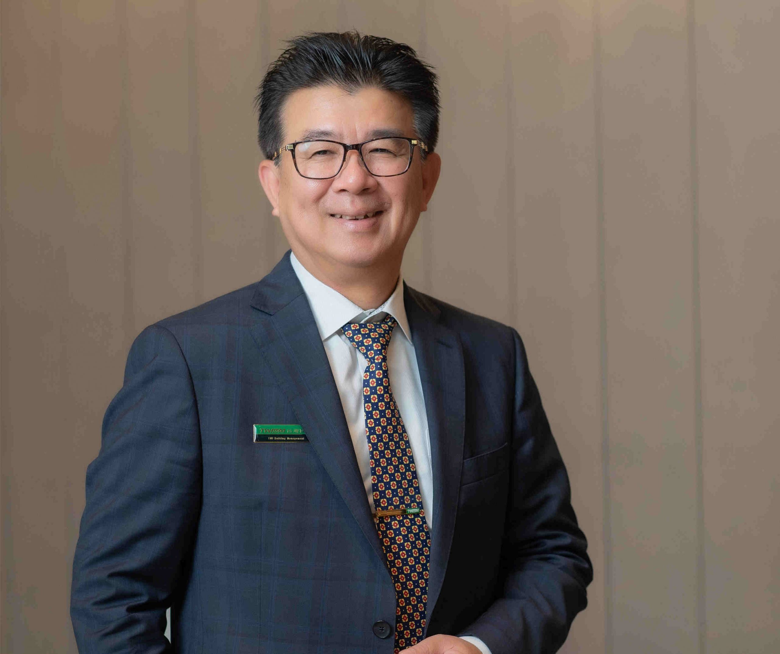 「台灣國際物業」總經理張晉銓指出,頂級豪宅除了標榜地段、地標建築高度、奢華公設規劃外最重要的是住戶服務。(圖/興總建設提供)
