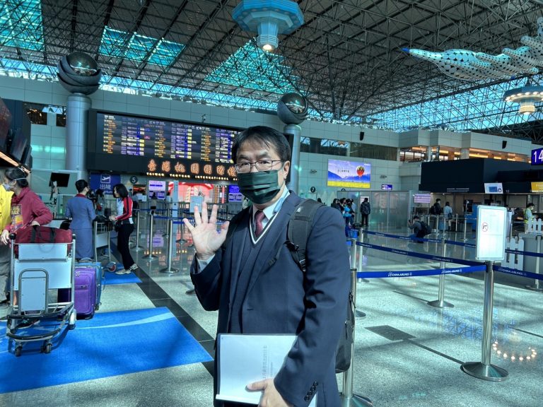 台南市長黃偉哲帶領農產台南隊出發前往日本東京食品展。（圖/台南巿政府提供）