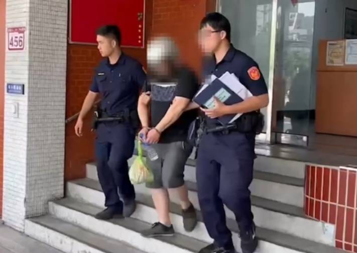 郭男被依公共危險罪送辦。(記者林金聖翻攝)