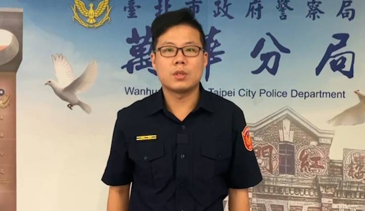 西門所所長盧禹澄說明案情。(記者林金聖翻攝)
