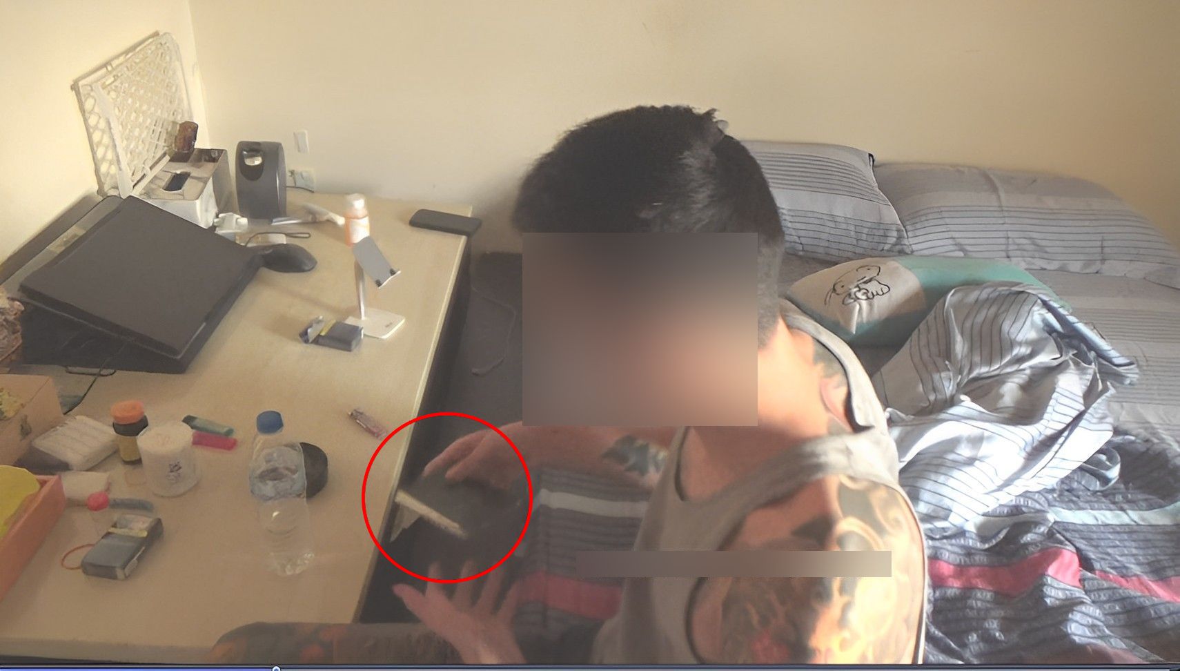 中市警刑大日前偵破販毒集團案。 (圖/林㤈輝翻攝)