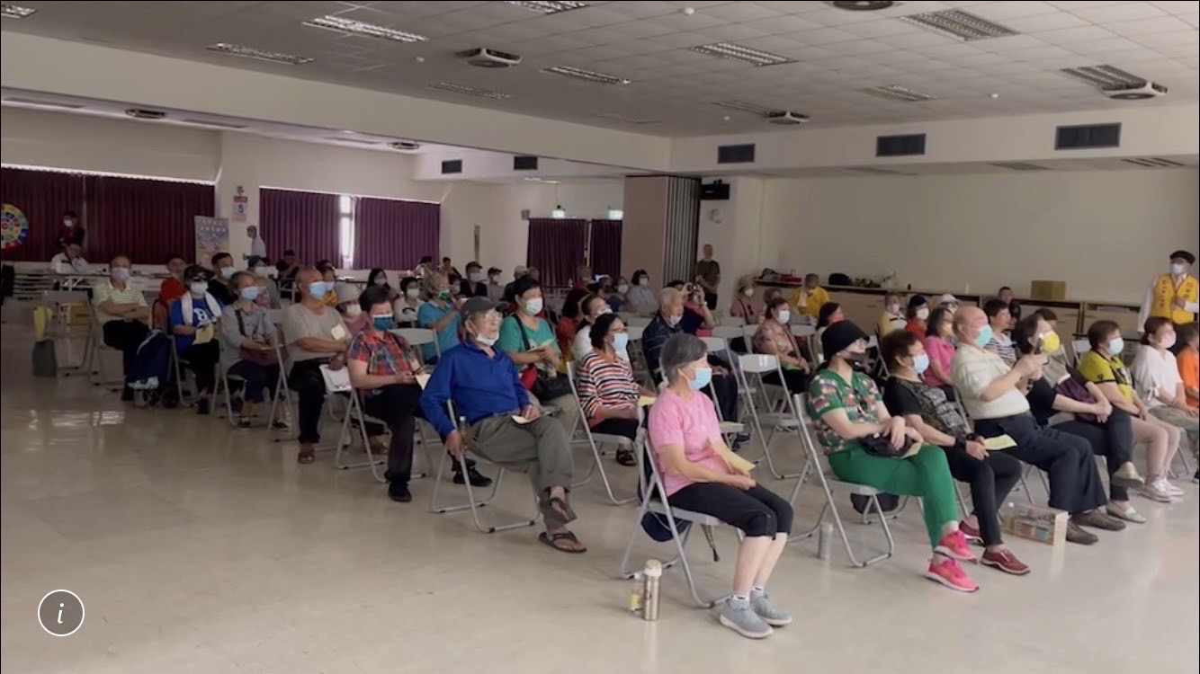 臺北市政府警察局文山第一分局與華興里聯合辦理防詐宣導活動。（記者楊國域翻攝）