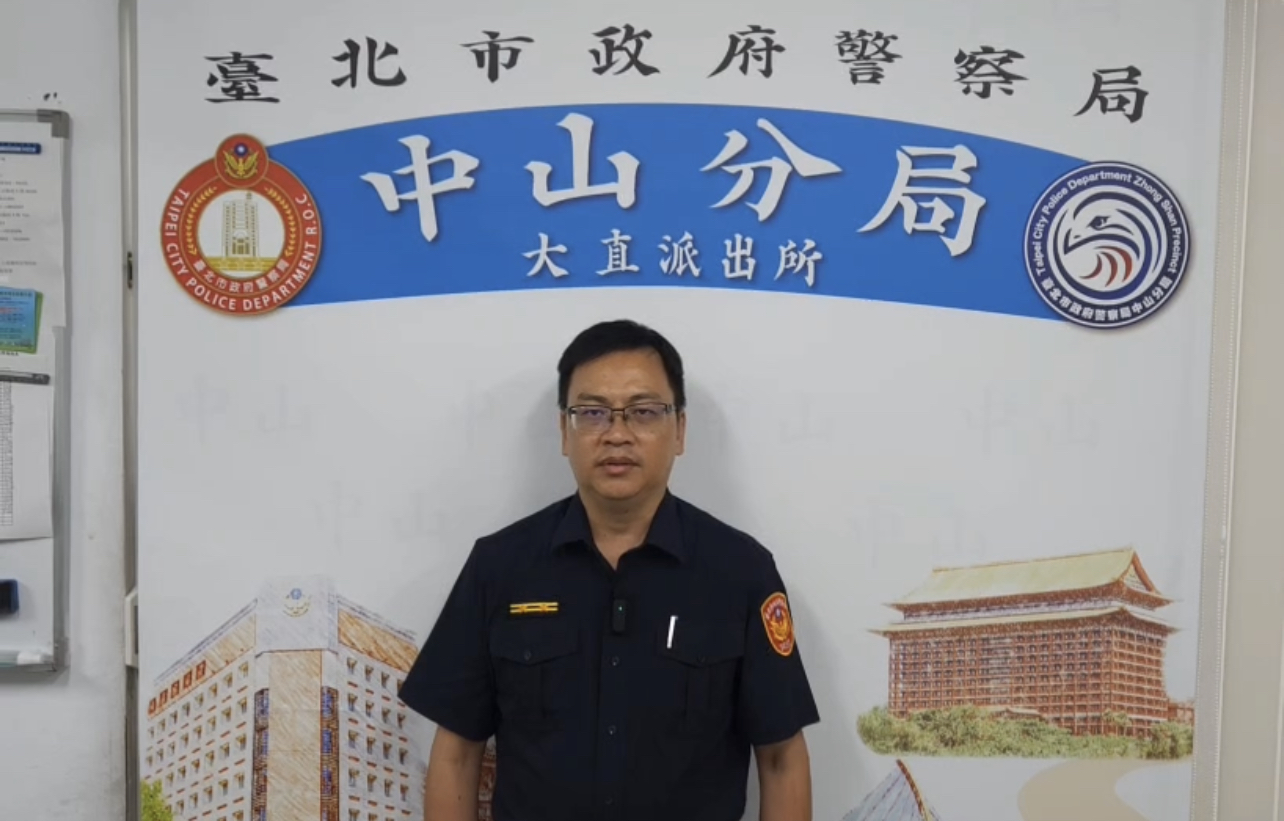 大直所所長周仲德說明畫面。(記者宋紹誠翻攝)