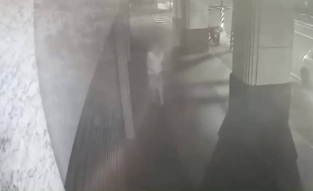 警方調閱監視器迅即查出鄭男涉有重嫌。(記者張艷君翻攝)