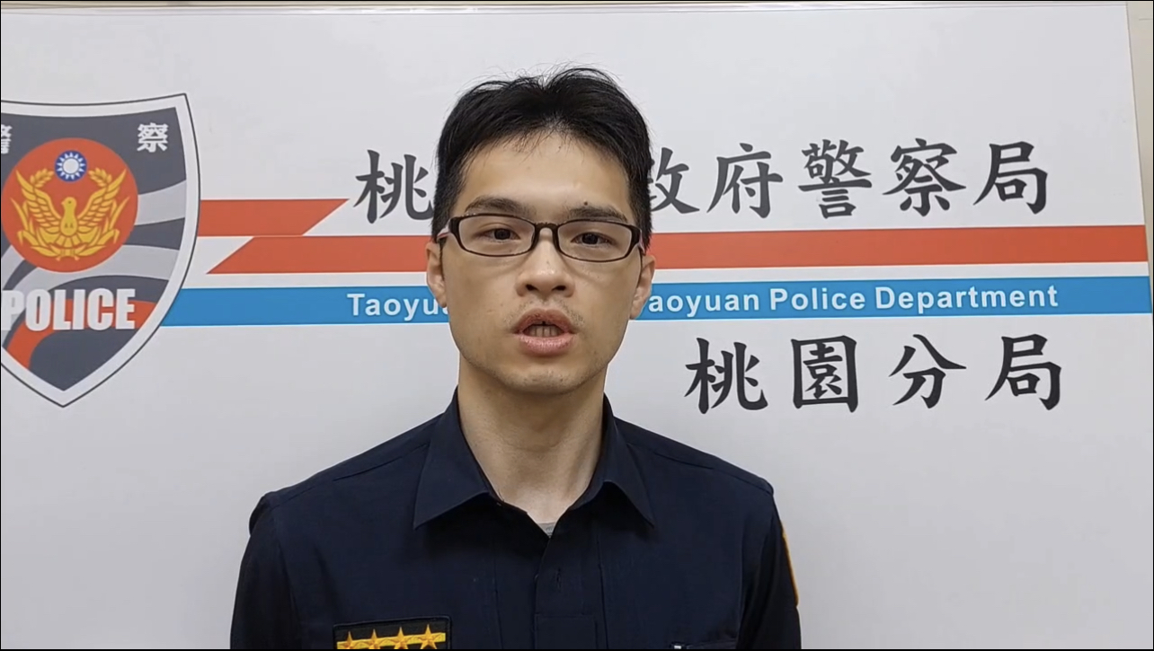 埔子所巡佐黃國樑說明。（記者徐煜勝翻攝）