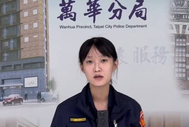 莒光所所長陳怡婷說明案情。(記者林金聖翻攝)