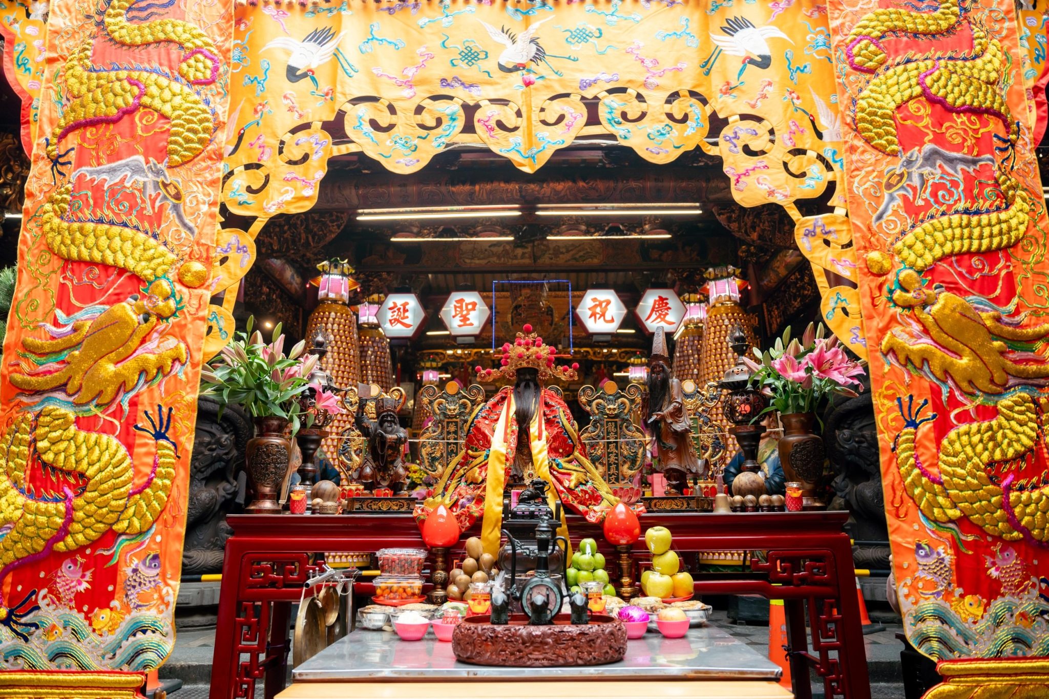 竹市都城隍公爺275週年聖誕千秋大典。(圖/記者林照東翻攝)