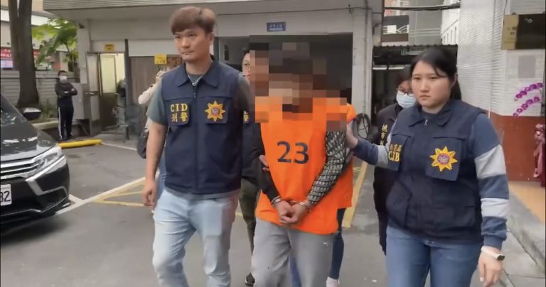 宜蘭縣刑大移送犯嫌。（記者徐煜勝翻攝）