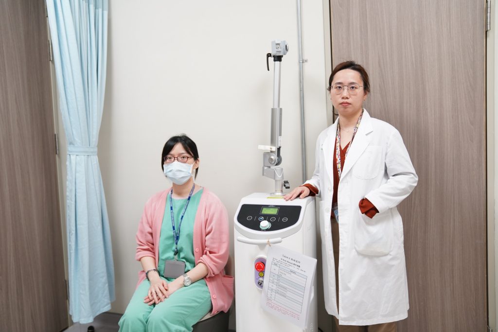 中國醫藥大學新竹分院泌尿科的李瑋涓醫師。(圖/記者林照東翻攝)