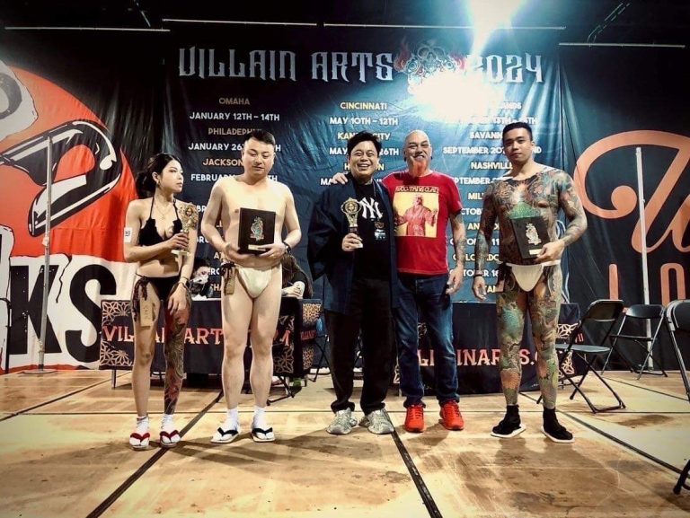 台灣紋身師 周墨水 在國際紋身大賽中脫穎而出，獲得了最高榮譽的獎項，成為台灣之光。(照片/周墨水提供)