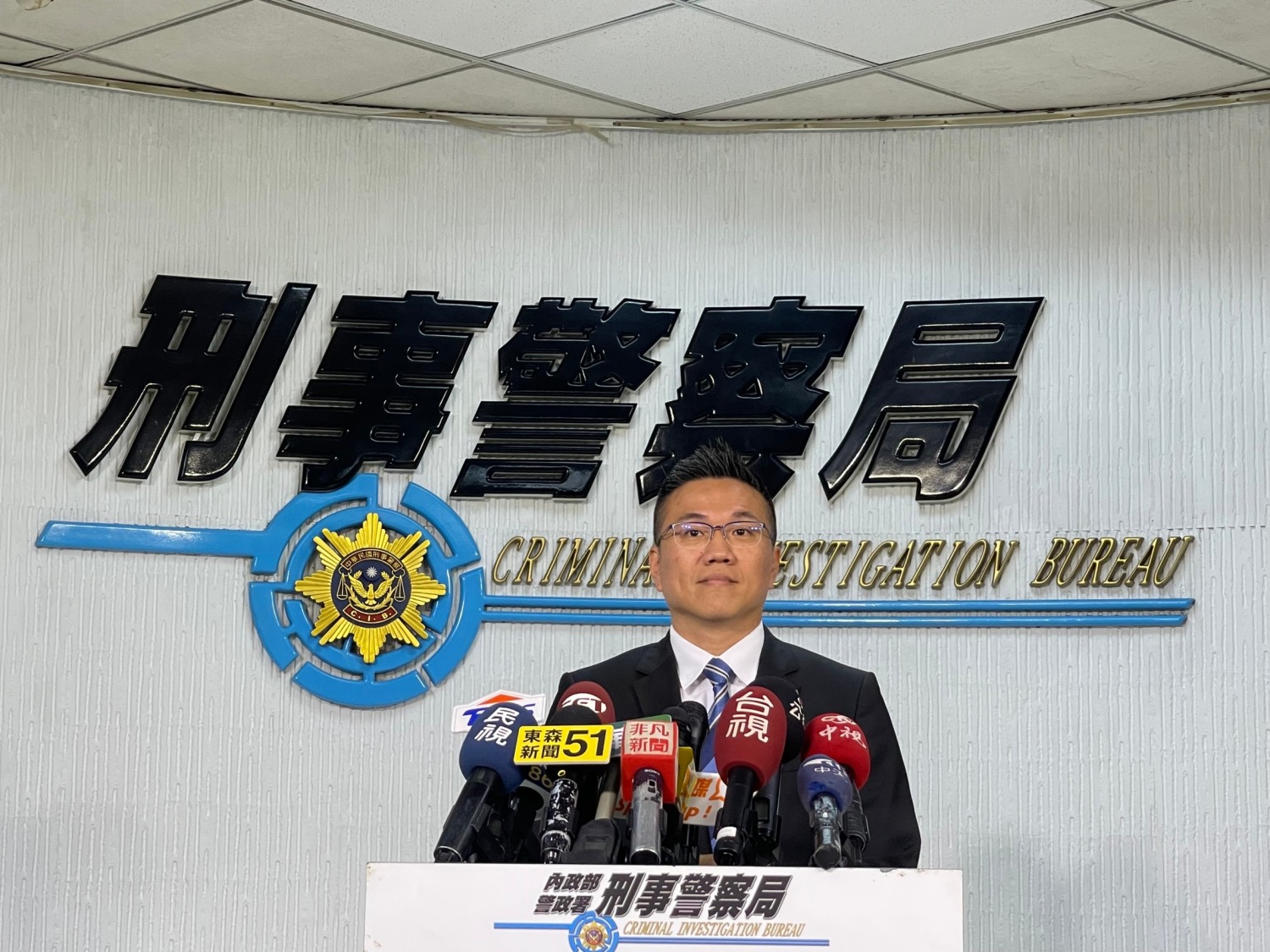 刑事局科技犯罪防制中心技正張躍瀚說明案情。(記者徐煜勝翻攝)
