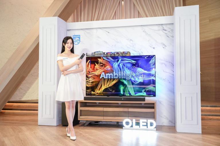 PHILIPS大型顯示器2024推出OLED、Mini LED新系列產品。(圖/飛利浦提供)
