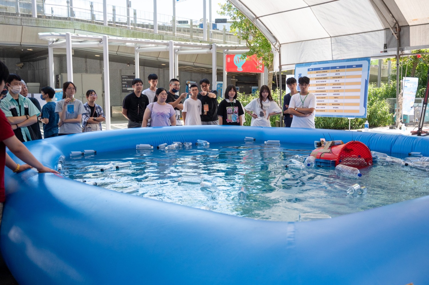 高中組比賽實況。(圖/主辦單位提供)