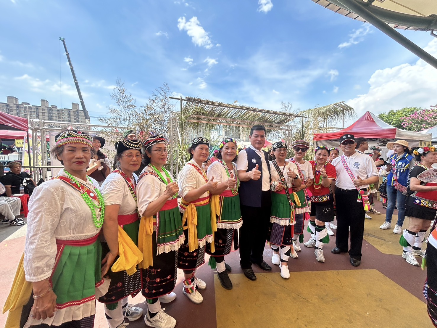 每年七月是阿美族豐年祭登場的季節。(記者包克明 攝)