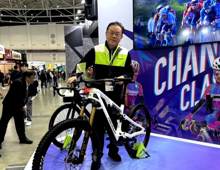 美利達集團曾崧柱董事長。(圖/美利達提供)