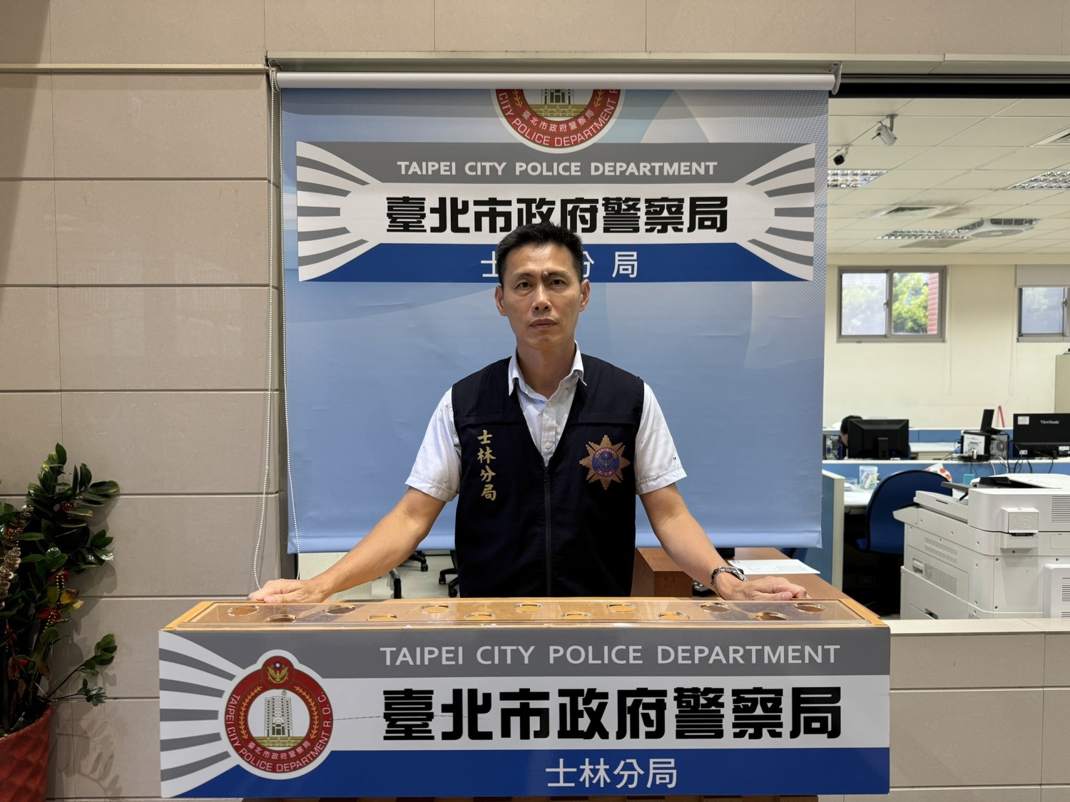 士林分局強調,警方對治安問題採取零容忍政策,對任何不法或企圖僥倖的行為絕不寬貸。(記者 黃荷琇翻攝)