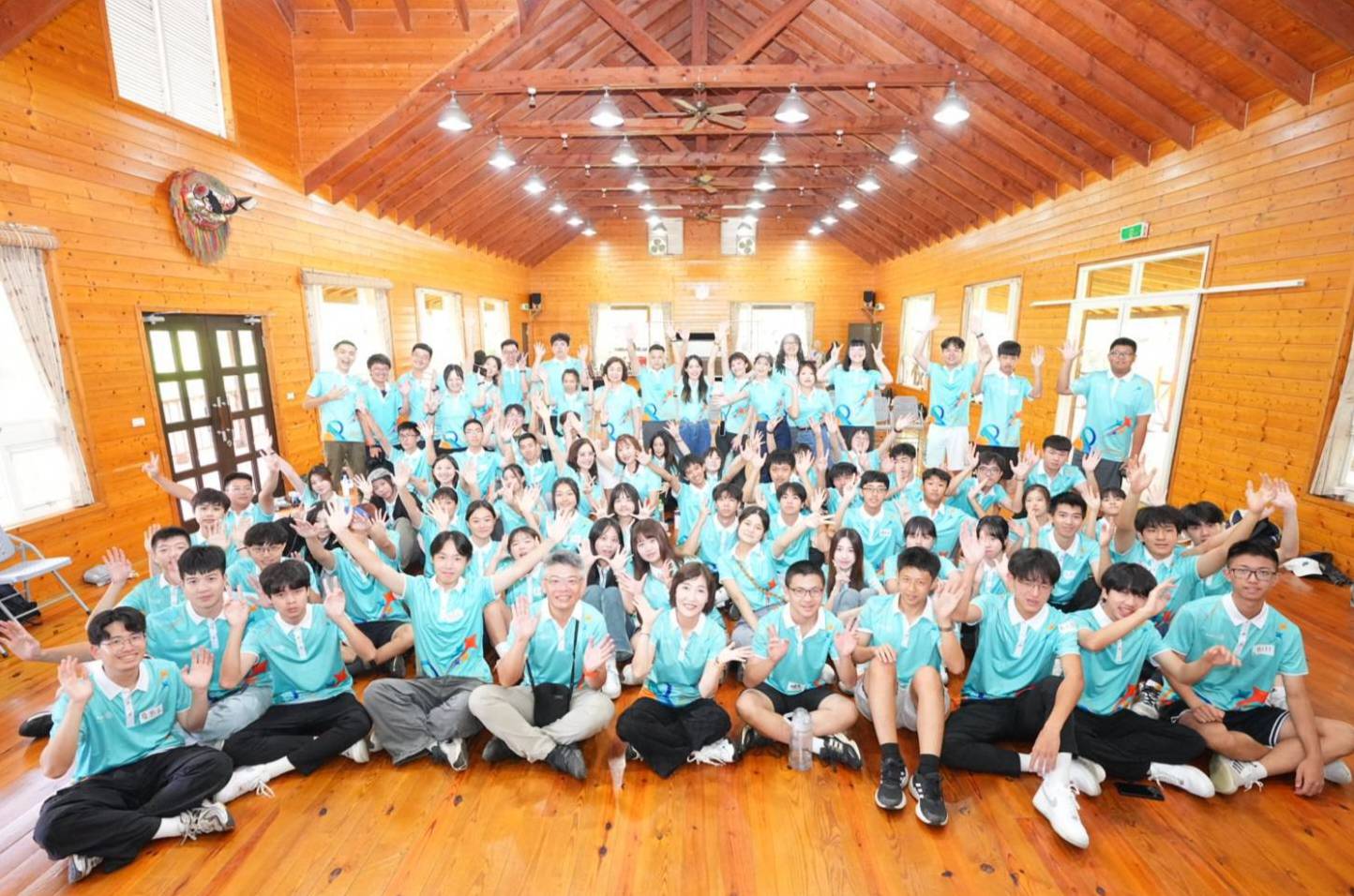 扶輪社3501地區邀集桃竹苗優秀青年，展開三天兩夜的青年領袖營活動。(圖/記者黃溎芬翻攝)