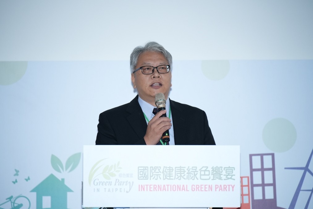 大會主席臺灣創意經濟產業發展協進會陳仁德理事長致詞。(圖/台灣創意經濟產業發展協進會提供)