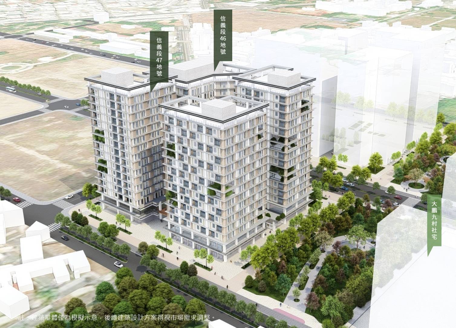 兩案估計可創造約660戶宜居住宅及百戶社會住宅。(圖/高雄市都發局)