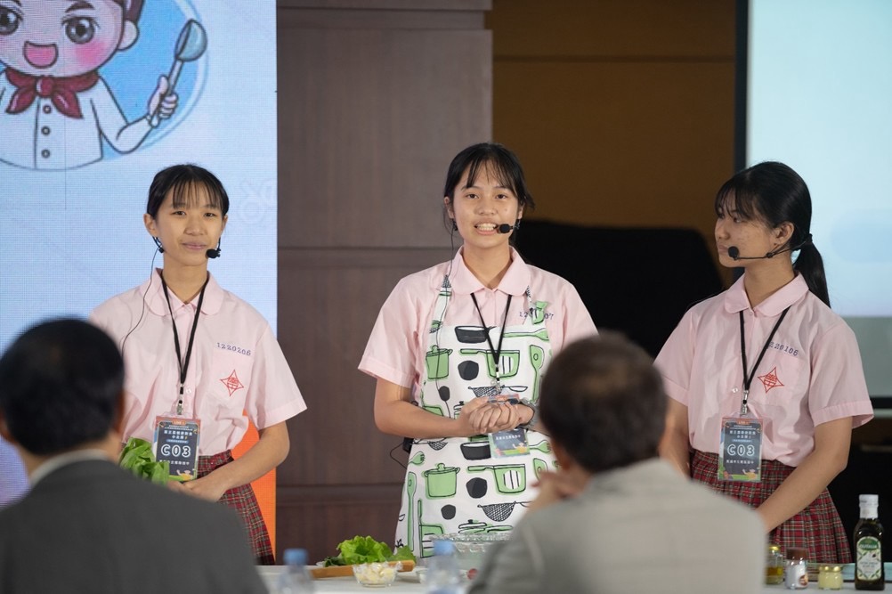 第三屆健康飲食小主播。(圖/教育部國教署提供)