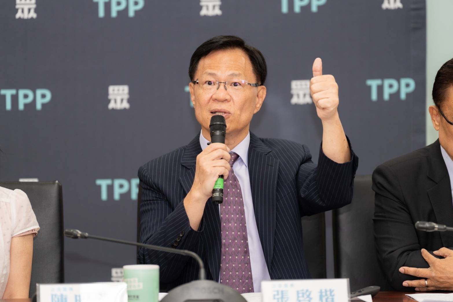 張啓楷4日抨擊民進黨團,「根本就是拿戒嚴恐嚇台灣人民!」。(圖/張啓楷國會辦公室)