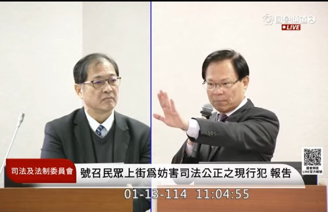 張啓楷說,民進黨前輩流血流汗,好不容易爭取到的言論自由,「民進黨現在要把它扼殺了嗎?」。(國會頻道)
