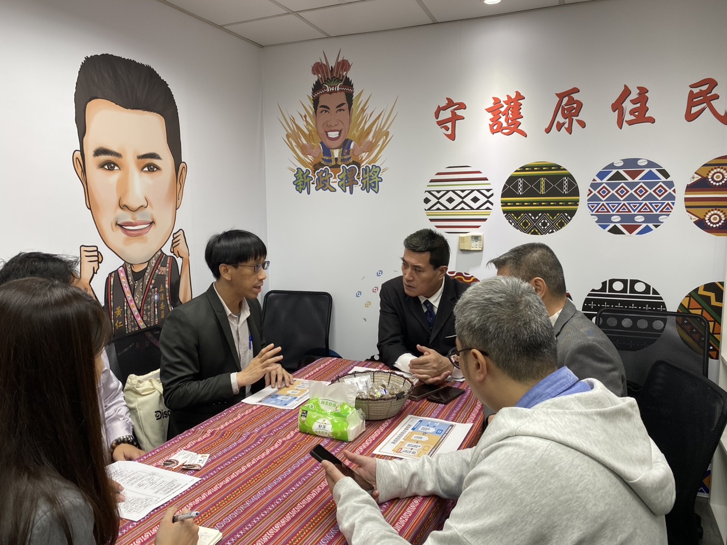 黃仁午後也立即邀集經濟部能源署了解,目前該案完全未進入相關程序。(記者包克明 攝)